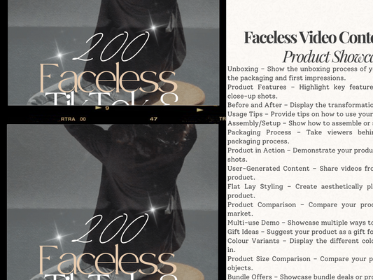 200 Faceless Reels Ideas